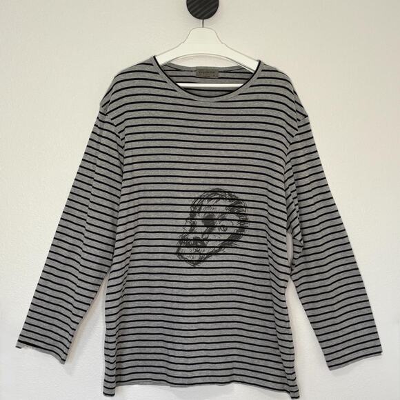 Yohji Yamamoto Oversized Striped Pullover L - Picture 1 of 10